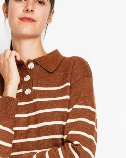 Assuili Pulls|Pull Justine marron