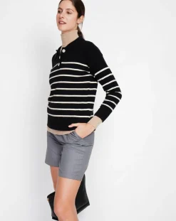 Assuili Pulls|Pull Justine noir