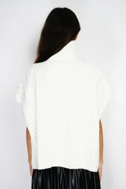 C&Jo Pulls|Pull large à capuche en Cachemire mélangé naturel