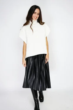 C&Jo Pulls|Pull large à capuche en Cachemire mélangé naturel