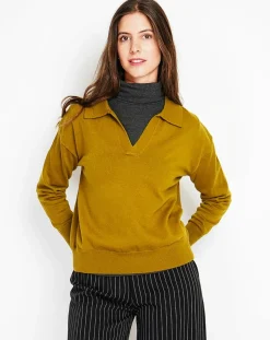 Assuili Pulls|Pull Laurence vert olive