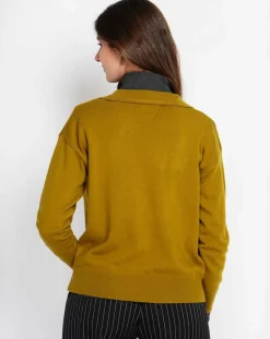 Assuili Pulls|Pull Laurence vert olive