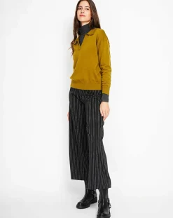 Assuili Pulls|Pull Laurence vert olive