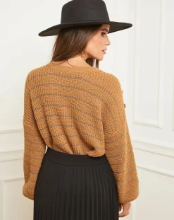L'Armoire de Suzette Pulls|Pull Leana camel