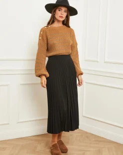 L'Armoire de Suzette Pulls|Pull Leana camel
