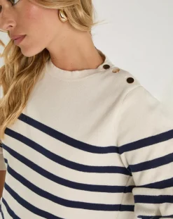 An'ge Pulls|Pull Lemarlina ecru