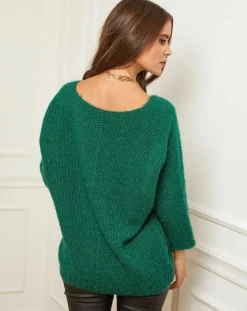 Alice & Charlotte Pulls|Pull Lola vert