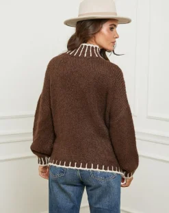 L'Armoire de Suzette Pulls|Pull Lou choco