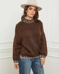 L'Armoire de Suzette Pulls|Pull Lou choco