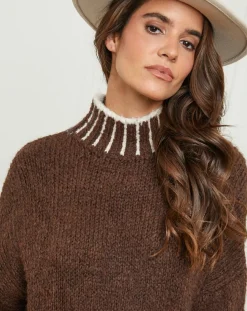 L'Armoire de Suzette Pulls|Pull Lou choco