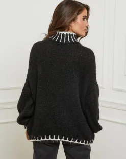L'Armoire de Suzette Pulls|Pull Lou noir