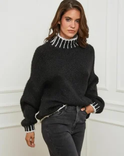 L'Armoire de Suzette Pulls|Pull Lou noir