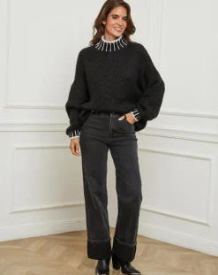 L'Armoire de Suzette Pulls|Pull Lou noir