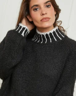 L'Armoire de Suzette Pulls|Pull Lou noir