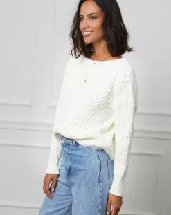 L'Armoire de Suzette Pulls|Pull Louise écru