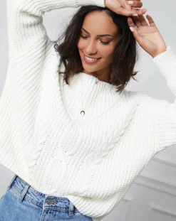 L'Armoire de Suzette Pulls|Pull Louise écru