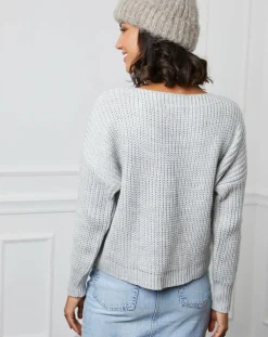 L'Armoire de Suzette Pulls|Pull Louise gris