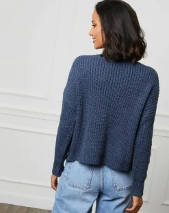 L'Armoire de Suzette Pulls|Pull Louise indigo