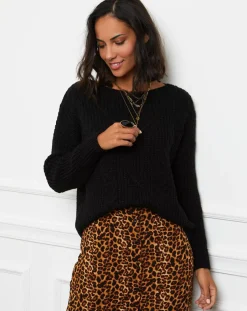 L'Armoire de Suzette Pulls|Pull Louise noir