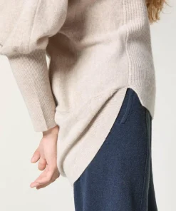 Rodier Pulls|Pull Louve en Laine mélangée beige