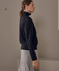 Rodier Pulls|Pull Mahaut, col roulé noir