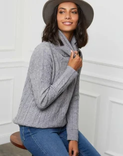 Soft Cashmere Pulls|Pull Margaux gris