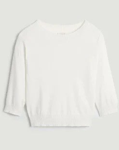 Rodier Pulls|Pull Marie-Chantal ample blanc écru