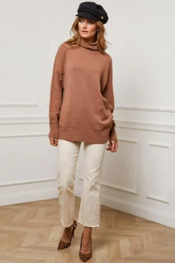 Fleur de cachemire Pulls|Pull Marny Camel
