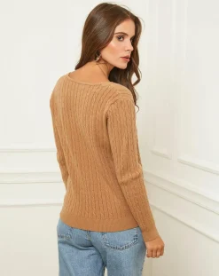 Soft Cashmere Pulls|Pull Marta camel