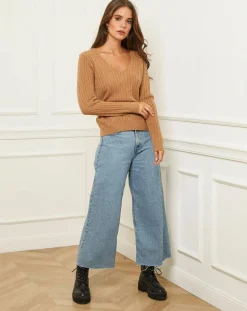 Soft Cashmere Pulls|Pull Marta camel