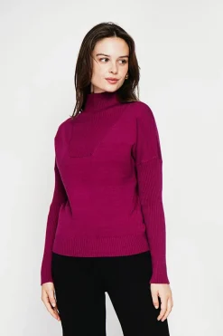 Cachemire & Jo Pulls|Pull Mathilde cerise