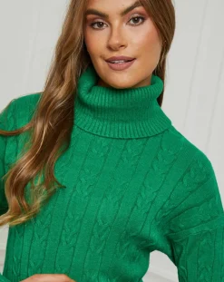 Soft Cashmere Pulls|Pull Mila vert
