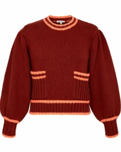 Manoush Pulls|Pull Mouline chocolat