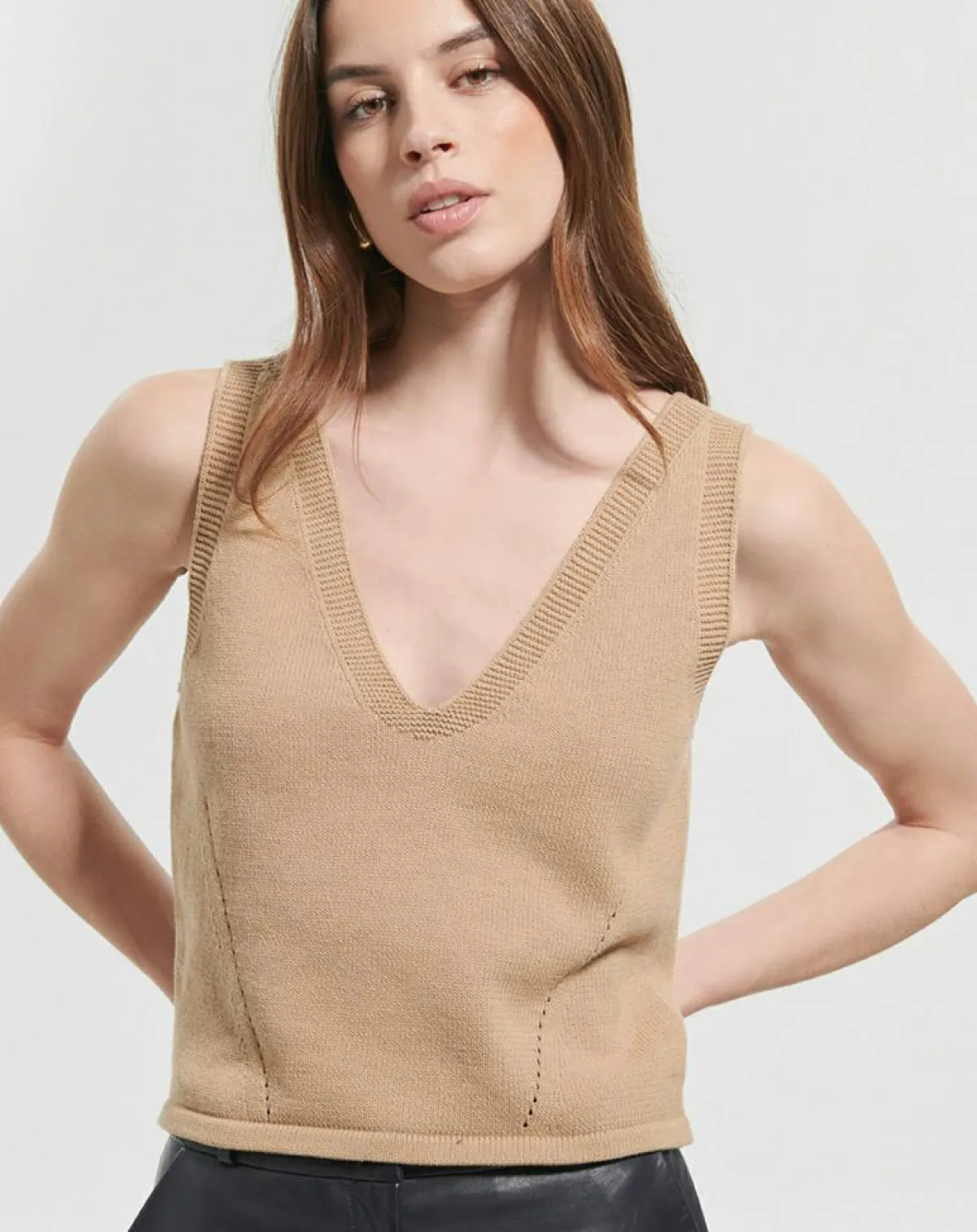 Zapa Pulls|Pull Nadine camel