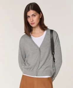 Rodier Pulls|Pull Odile 100% Laine gris foncé