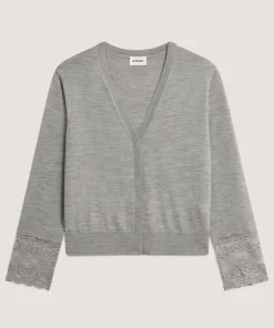 Rodier Pulls|Pull Odile 100% Laine gris foncé