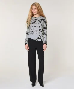 Rodier Pulls|Pull Ondine en Laine & Cachemire gris