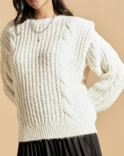 Belair Pulls|Pull Pauline écru