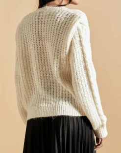 Belair Pulls|Pull Pauline écru