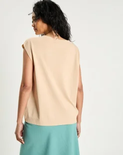 Lauren Vidal Pulls|Pull Perle beige