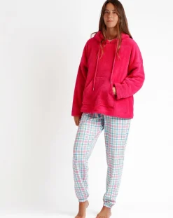 Admas Lingerie, Nuit|Pull polaire rose