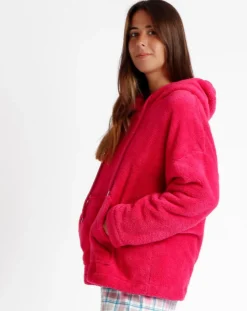 Admas Lingerie, Nuit|Pull polaire rose