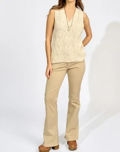 Lauren Vidal Pulls|Pull Pollen crème