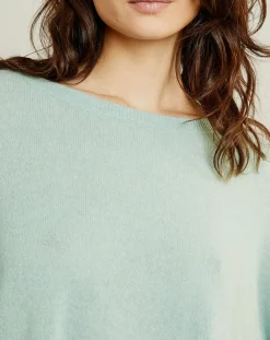 Miss Cashmere Pulls|Pull poncho 100% Cachemire Elisabeth Col rond amande