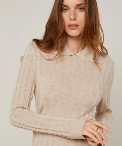 Rodier Pulls|Pull Raymonde en Laine mélangée beige
