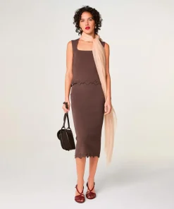 Rodier Pulls|Pull Rita marron écorce