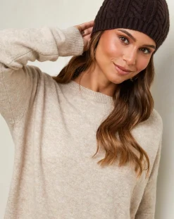 Soft Cashmere Pulls|Pull Rose beige