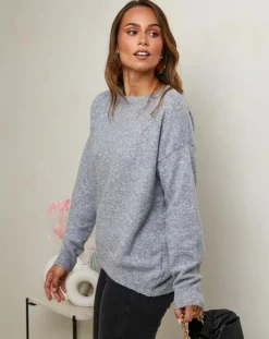 Soft Cashmere Pulls|Pull Rose gris