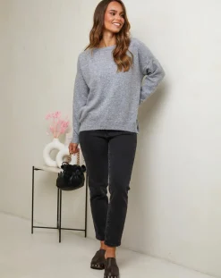 Soft Cashmere Pulls|Pull Rose gris