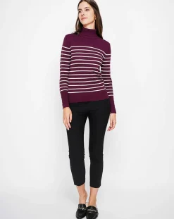 Assuili Pulls|Pull Sacha bordeaux